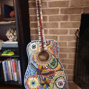 Guitarra mosaico 